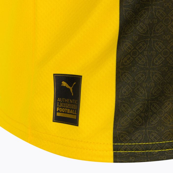 Vaikų treniruočių marškinėliai PUMA Bvb Home Jersey Replica yellow 765891 01 8