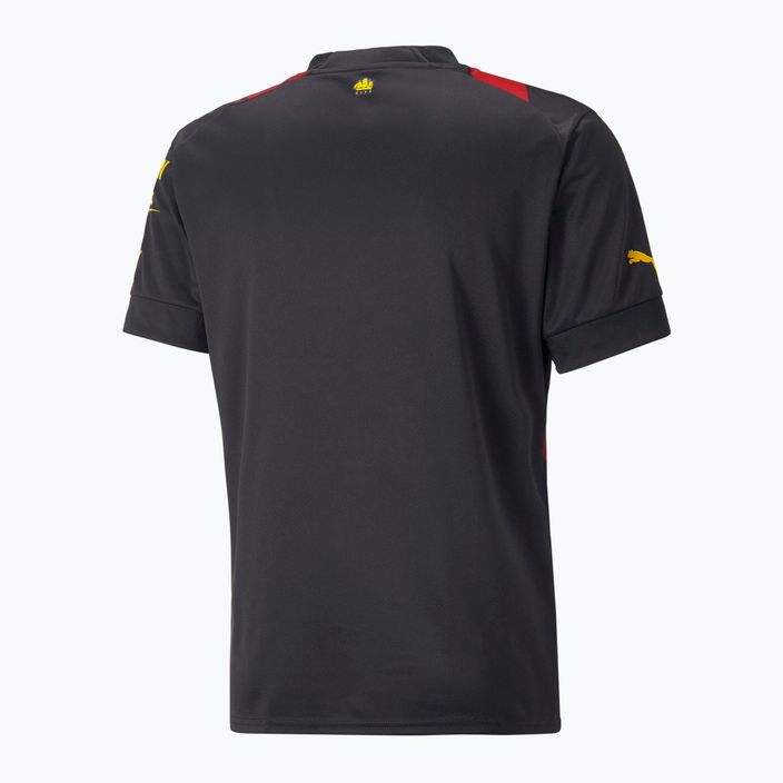 Vyriški futbolo marškinėliai PUMA Mcfc Away Jersey Replica black/red 765722 02 8