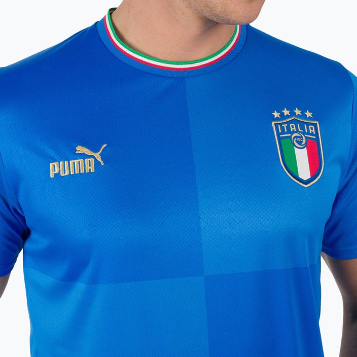 Vyriški futbolo marškinėliai PUMA Figc Home Jersey Replica blue 765643 01 4