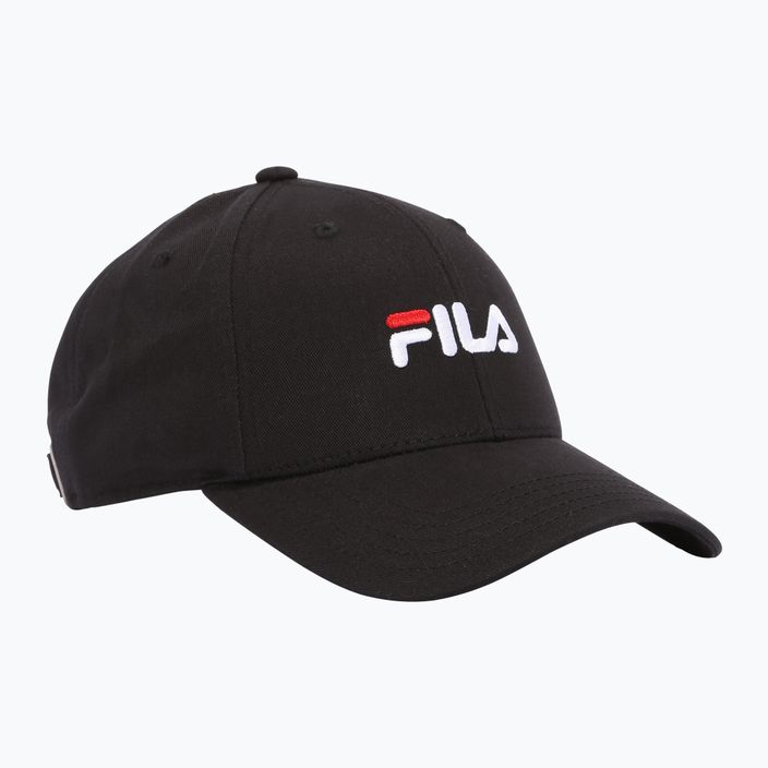 Kepuraitė su snapeliu FILA Brasov 6 Panel With Linear Logo black