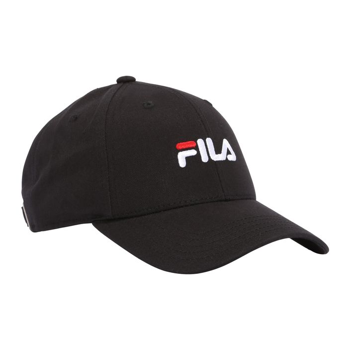 Kepuraitė su snapeliu FILA Brasov 6 Panel With Linear Logo black 2