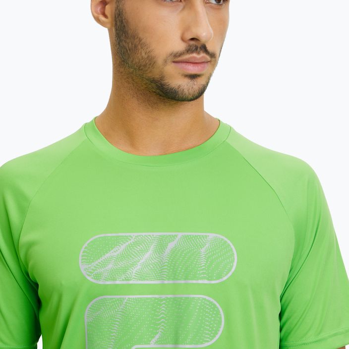 FILA vyriški marškinėliai Riverhead jasmine green 4