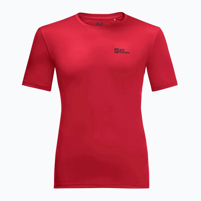 Vyriški žygių marškinėliai Jack Wolfskin Tech red glow 3