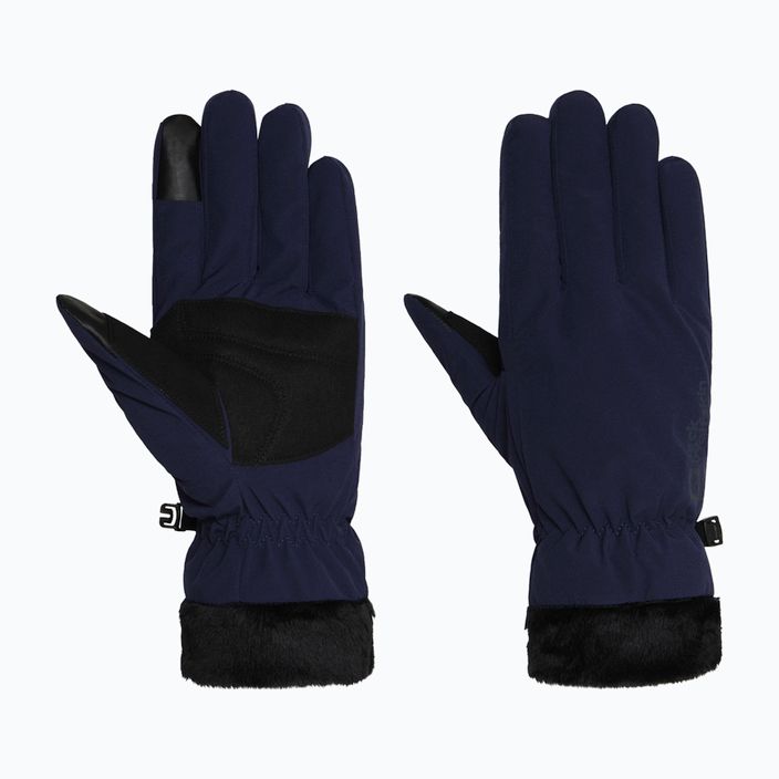 Žygio pirštinės Jack Wolfskin Highloft night blue