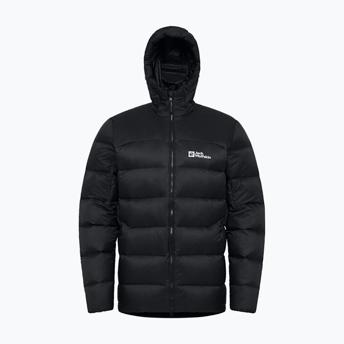 Vyriška pūsta striukė Jack Wolfskin Nebelhorn Down Hoody black 11