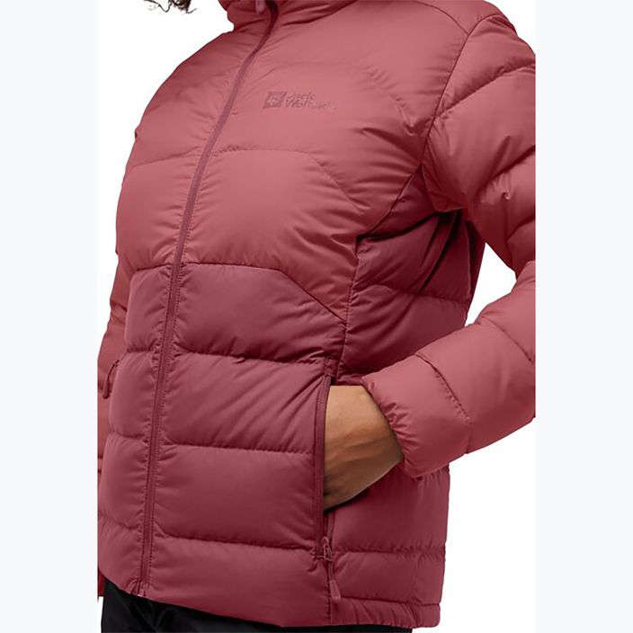 Moteriška pūsta striukė Jack Wolfskin Ather Down Hoody red ochre 3