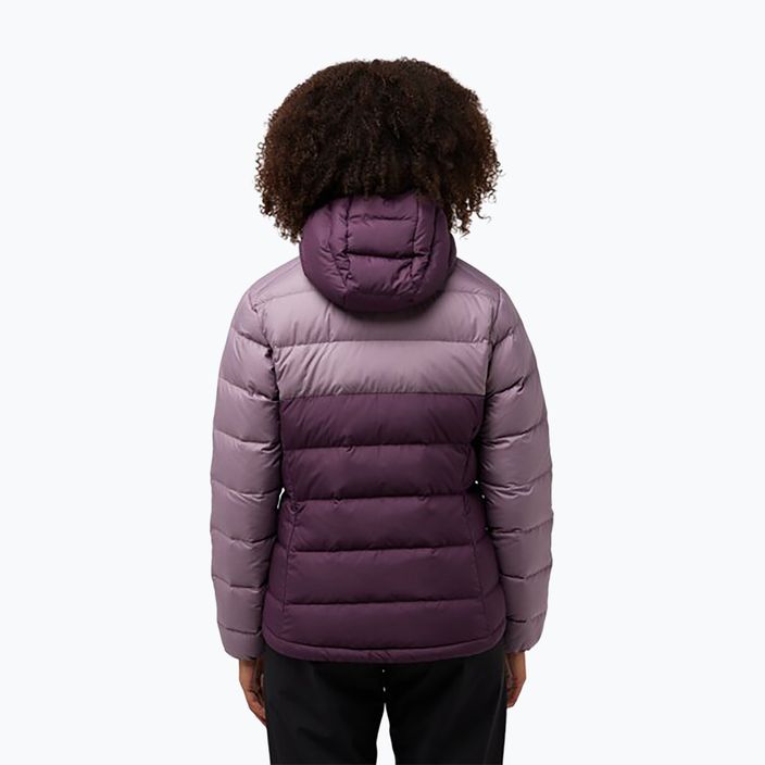 Moteriška pūsta striukė Jack Wolfskin Ather Down Hoody midnight plum 2