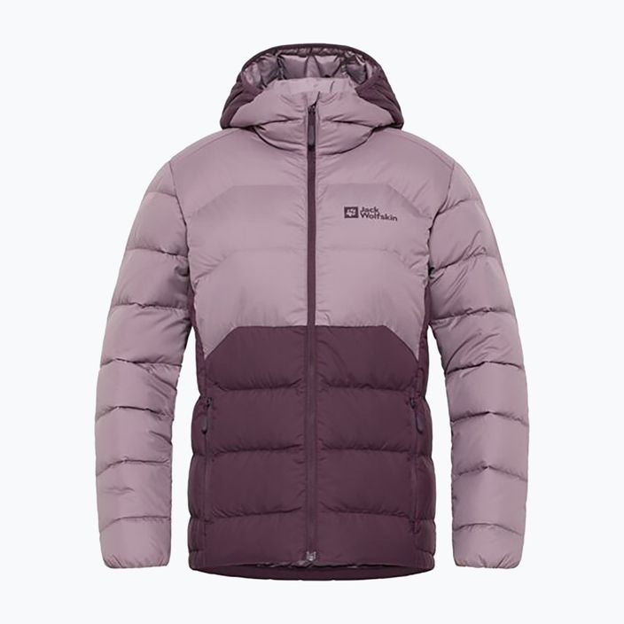 Moteriška pūsta striukė Jack Wolfskin Ather Down Hoody midnight plum 7