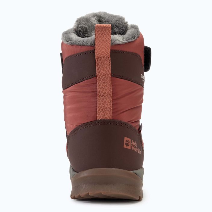 Vaikiški batai Jack Wolfskin Polar Bear-G Texapore High Vc dark mahogany 6