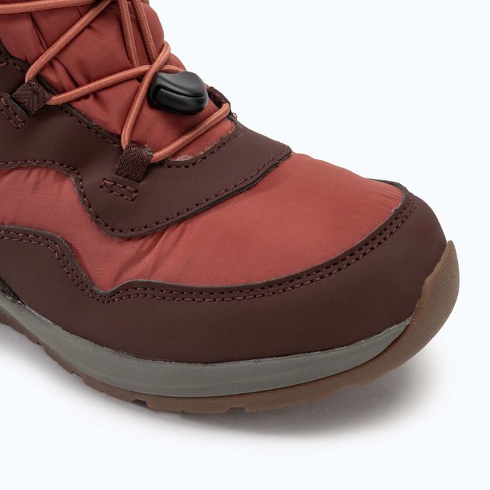 Vaikiški batai Jack Wolfskin Polar Bear-G Texapore High Vc dark mahogany 7