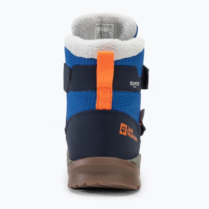 Vaikiški batai Jack Wolfskin Polar Bear-B Texapore Mid Vc crisp cobalt 6