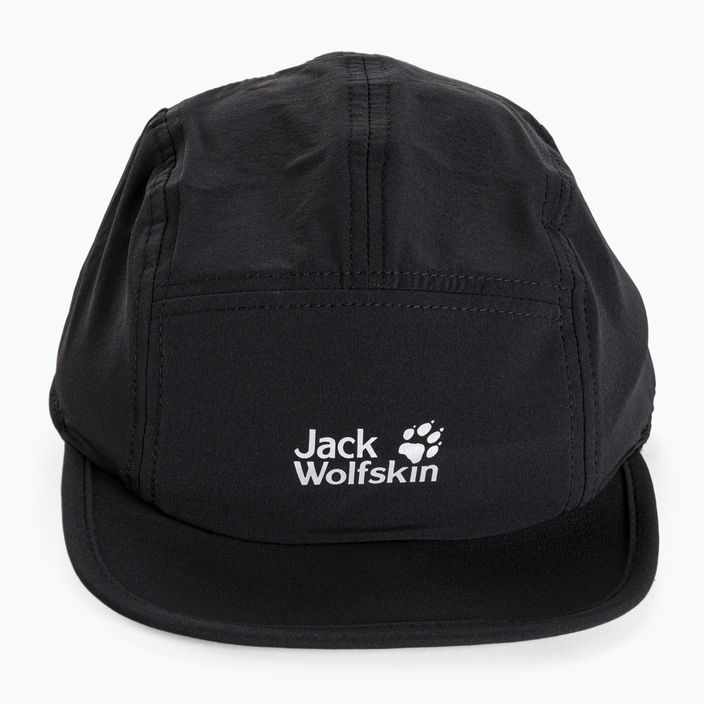 Jack Wolfskin Pack & Go beisbolo kepurė juoda 1910511_6000 4