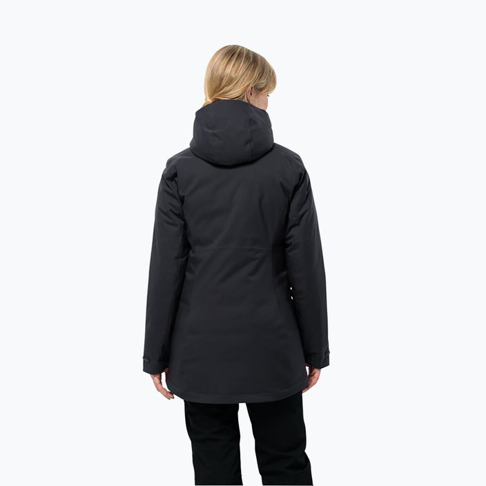 Moteriška žieminė striukė Jack Wolfskin Stirnberg Ins black 2