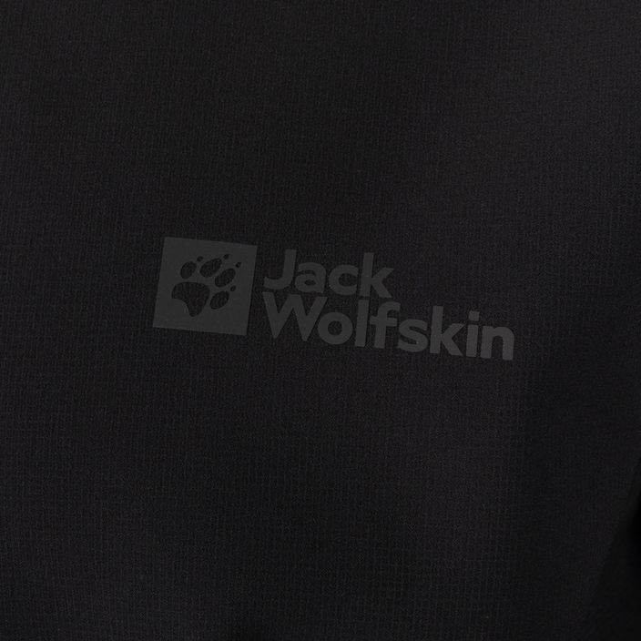 Jack Wolfskin Bornberg Hoody vyriška softshell striukė juoda 1307471_6000 7