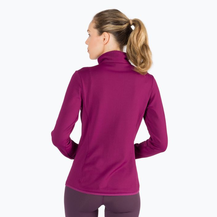 Jack Wolfskin moteriški Peak Grid Fleece džemperiai violetinės spalvos 1710351 4