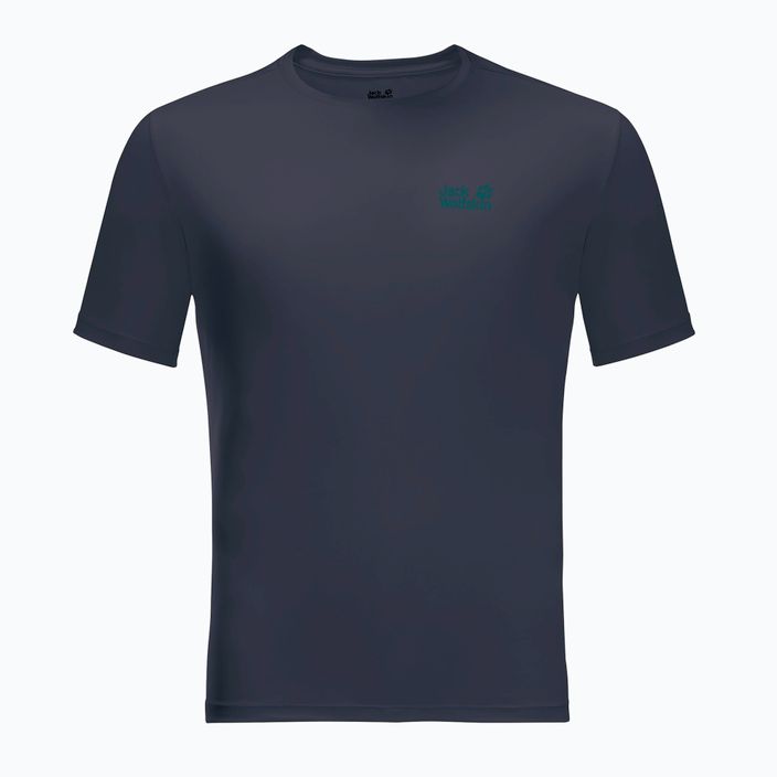 Jack Wolfskin vyriški trekingo marškinėliai Tech navy blue 1807071_1010 3