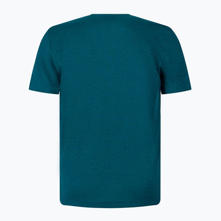 Vyriški marškinėliai Jack Wolfskin Hiking Graphic mėlyni 1808761_4133 5