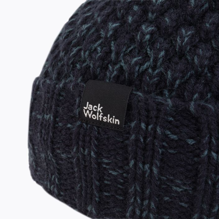 Moteriška žieminė kepurė Jack Wolfskin Highloft Knit, tamsiai mėlyna 1908011 3