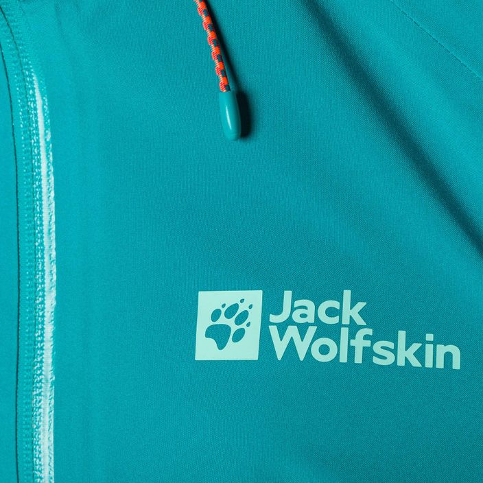 Jack Wolfskin Highest Peak moteriška striukė nuo lietaus, mėlyna 1115121_1281_001 8