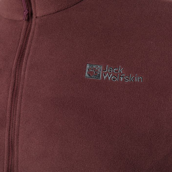 Jack Wolfskin vyriški sportiniai marškinėliai Taunus HZ kaštoninės spalvos 1709522 6