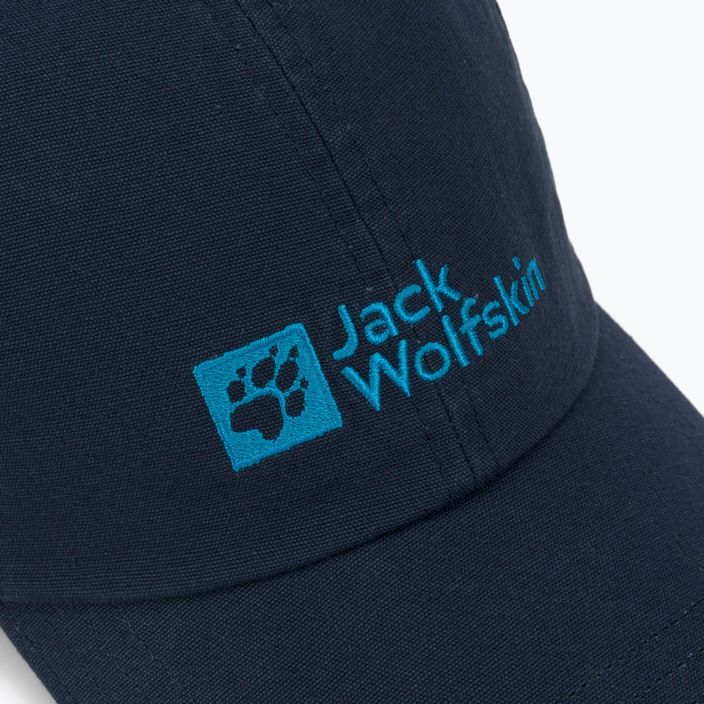 Jack Wolfskin vaikiška beisbolo kepurė tamsiai mėlyna 1901012 5