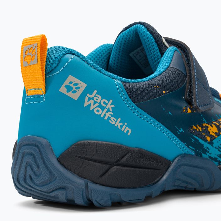 Jack Wolfskin Vili Action Low vaikiški trekingo batai tamsiai mėlyni 4056851 8