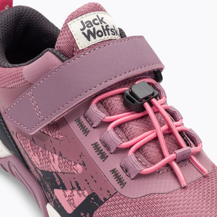 Jack Wolfskin vaikiški trekingo batai Vili Action Low rožinės spalvos 4056851 9