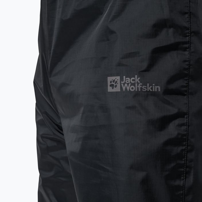 Kelnės nuo lietaus Jack Wolfskin Rainy Day black 4