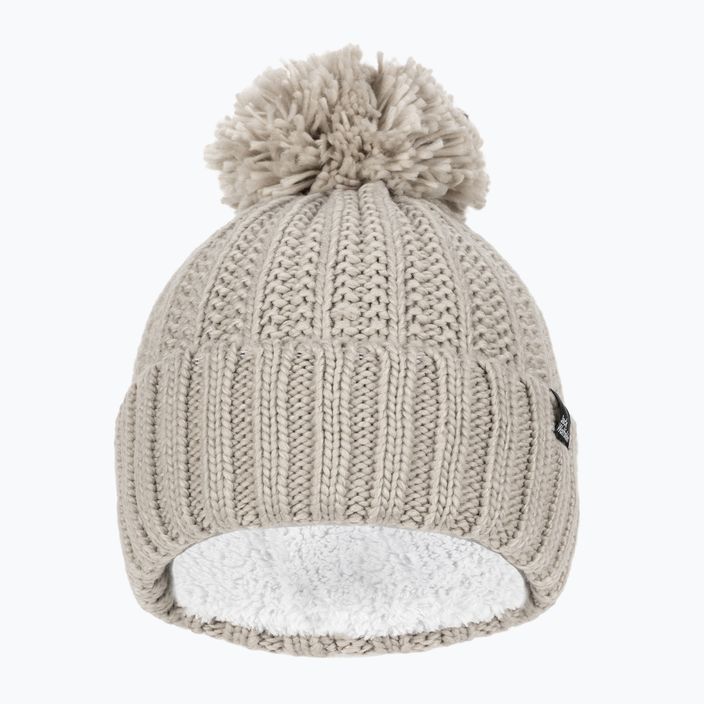 Moteriška žieminė kepurė Jack Wolfskin Highloft Knit Beanie dusty grey 2