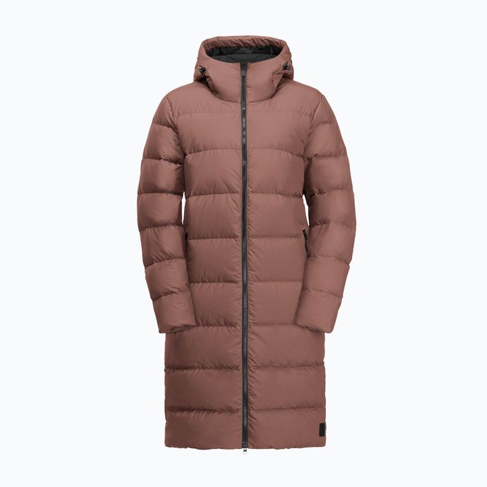 Jack Wolfskin pūkinė striukė moterims Frozen Palace wild ginger 6