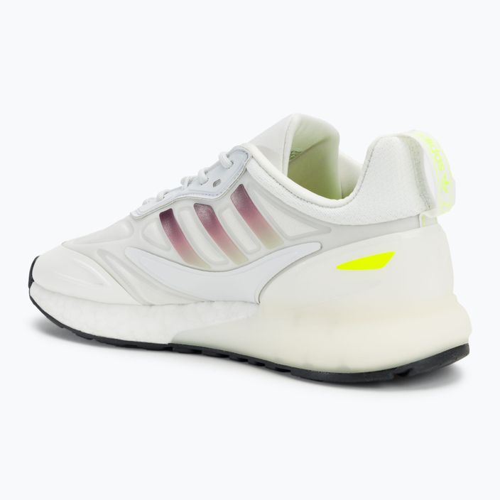 Vaikiški batai adidas ZX 2K Boost 2.0 crystal white/solar yellow/off white 3