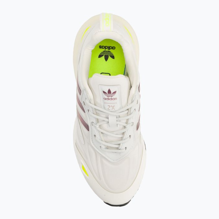 Vaikiški batai adidas ZX 2K Boost 2.0 crystal white/solar yellow/off white 5