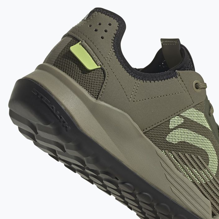 Dviračio batai platformos vyriški adidas FIVE TEN Trailcross LT focus olive/pulse lime/orbit green 10