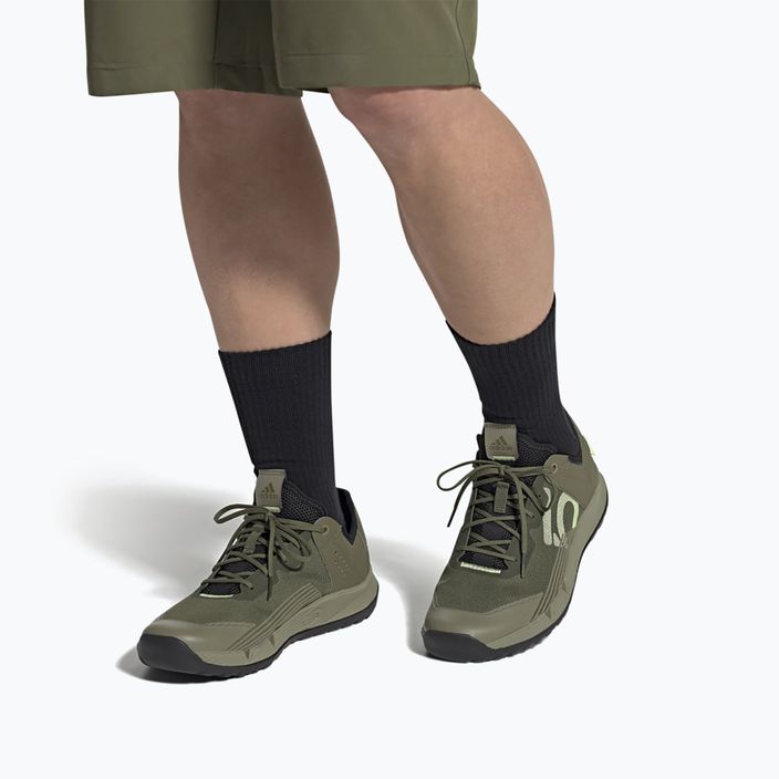 Dviračio batai platformos vyriški adidas FIVE TEN Trailcross LT focus olive/pulse lime/orbit green 3