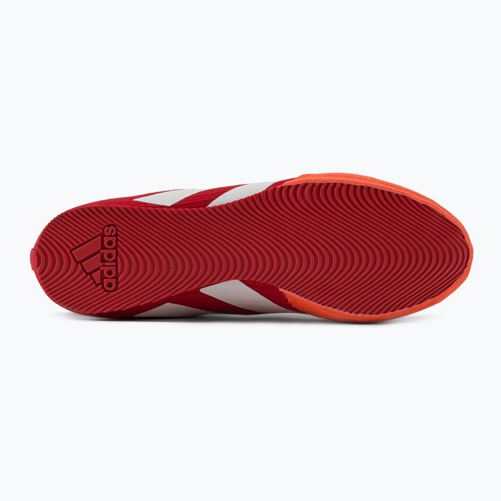 Vyriški adidas Box Hog 4 red GW1403 bokso bateliai 4