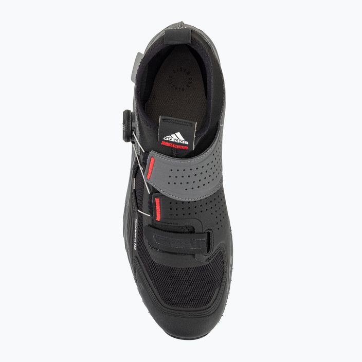 Dviračio batai MTB vyriški adidas FIVE TEN Trailcross Pro Clip In grey five/core black/red 7