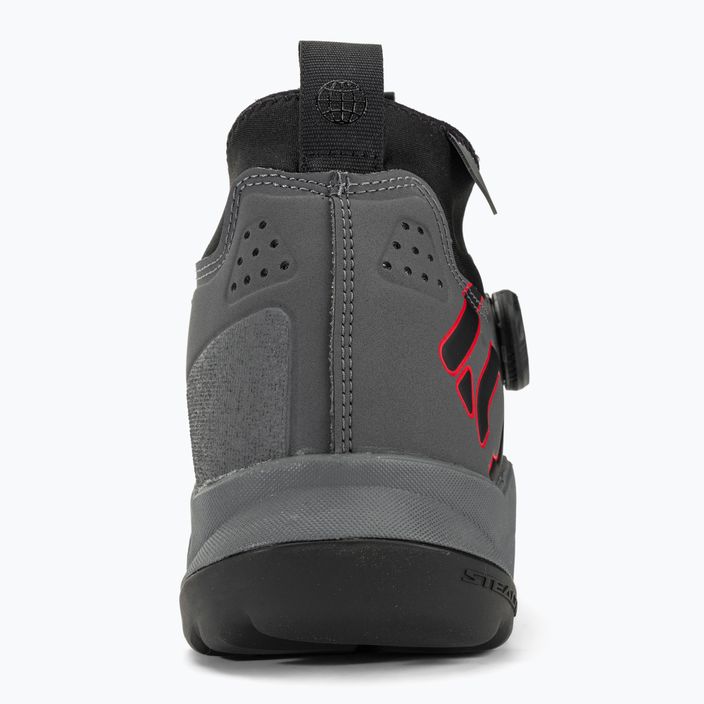 Dviračio batai MTB vyriški adidas FIVE TEN Trailcross Pro Clip In grey five/core black/red 8