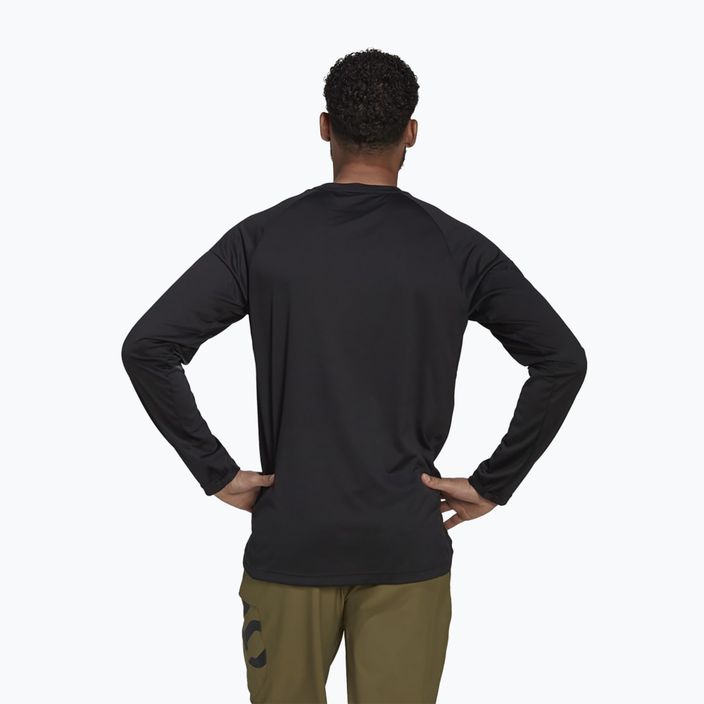 Vyriški dviračių marškinėliai ilgomis rankovėmis adidas FIVE TEN Long Sleeve Jersey black 2