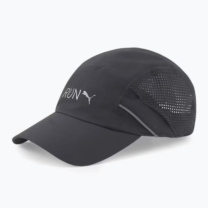 Kepuraitė su snapeliu bėgimui PUMA Lightweight Runner Cap black