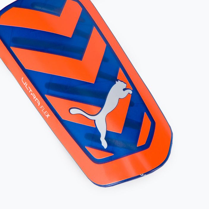 PUMA Ultra Flex rankovių blauzdų apsaugos ultra orange/blue glimmer 4