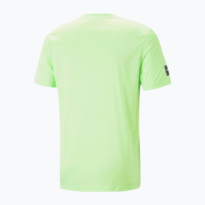 Vyriški treniruočių marškinėliai PUMA Fit Logo Cf Graphic green 523098 34 2