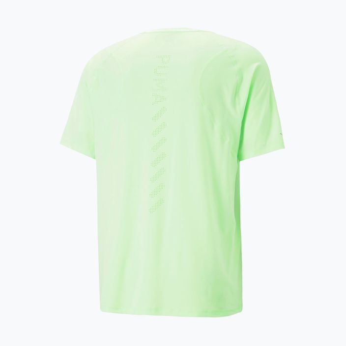 Vyriški bėgimo marškinėliai PUMA Run Cloudspun green 523269 34 2
