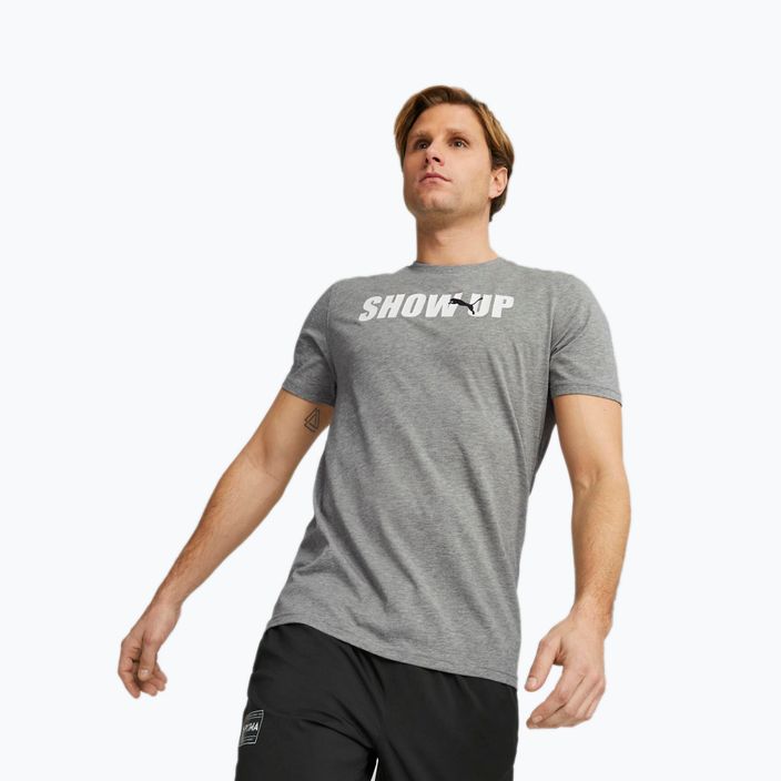 Vyriški marškinėliai PUMA Performance Training Graphic grey 523236 03 3