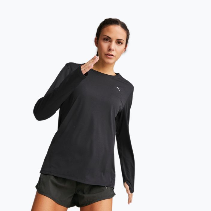 Moteriški bėgimo marškinėliai PUMA Run Favorite black 523169 01 3
