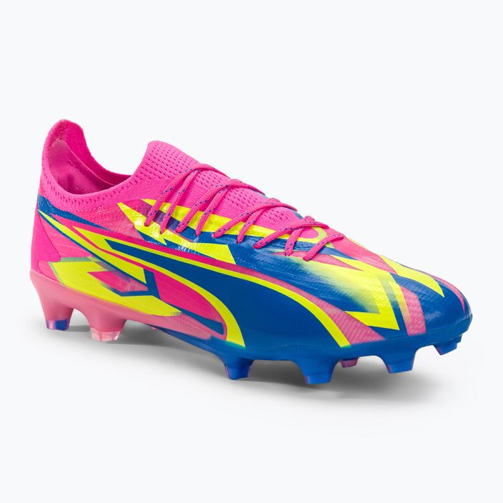 Vyriški futbolo bateliai PUMA Ultra Ultimate Energy FG/AG luminous pink/ultra blue/yellow alert