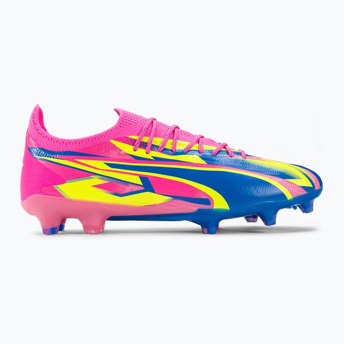Vyriški futbolo bateliai PUMA Ultra Ultimate Energy FG/AG luminous pink/ultra blue/yellow alert 2