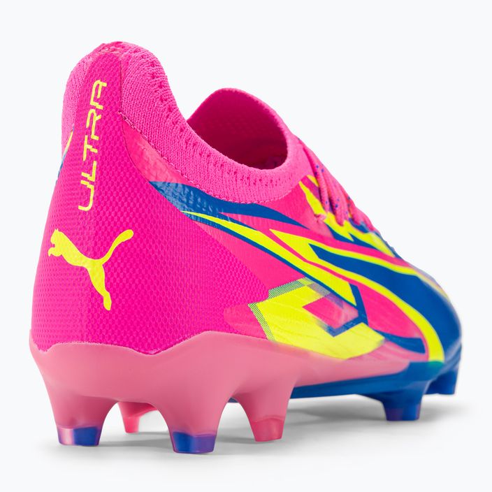 Vyriški futbolo bateliai PUMA Ultra Ultimate Energy FG/AG luminous pink/ultra blue/yellow alert 9