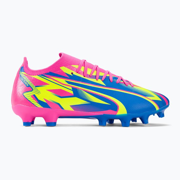 Vyriški futbolo bateliai PUMA Ultra Match Energy FG/AG luminous pink/yellow alert/ultra blue 2