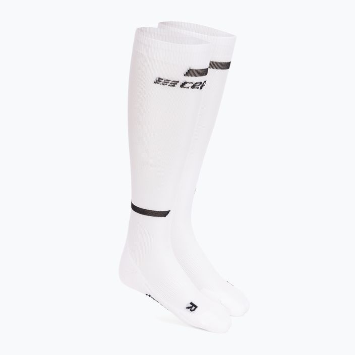 Moteriškos kompresinės bėgimo kojinės CEP Tall 4.0 white