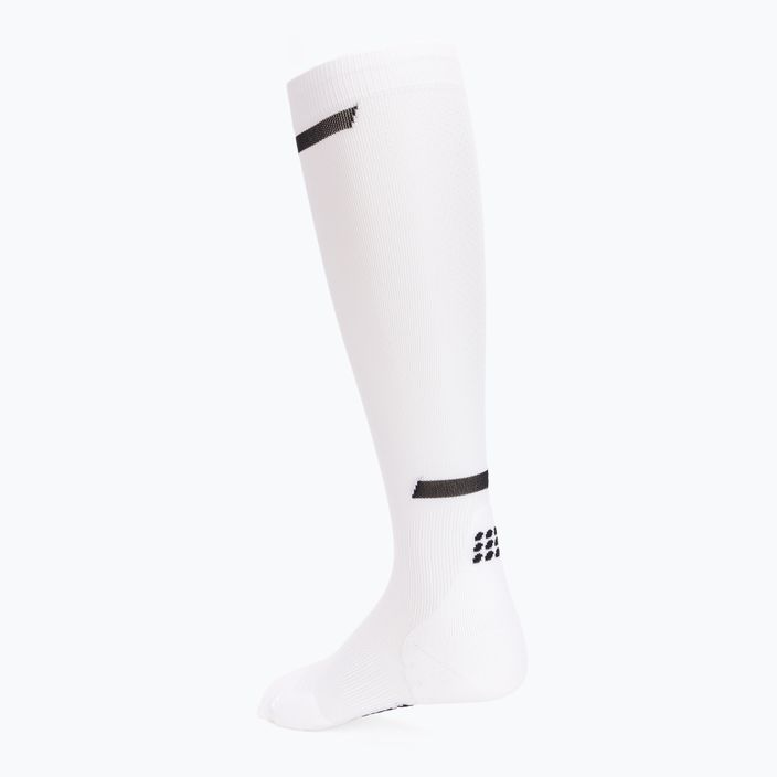 Moteriškos kompresinės bėgimo kojinės CEP Tall 4.0 white 2